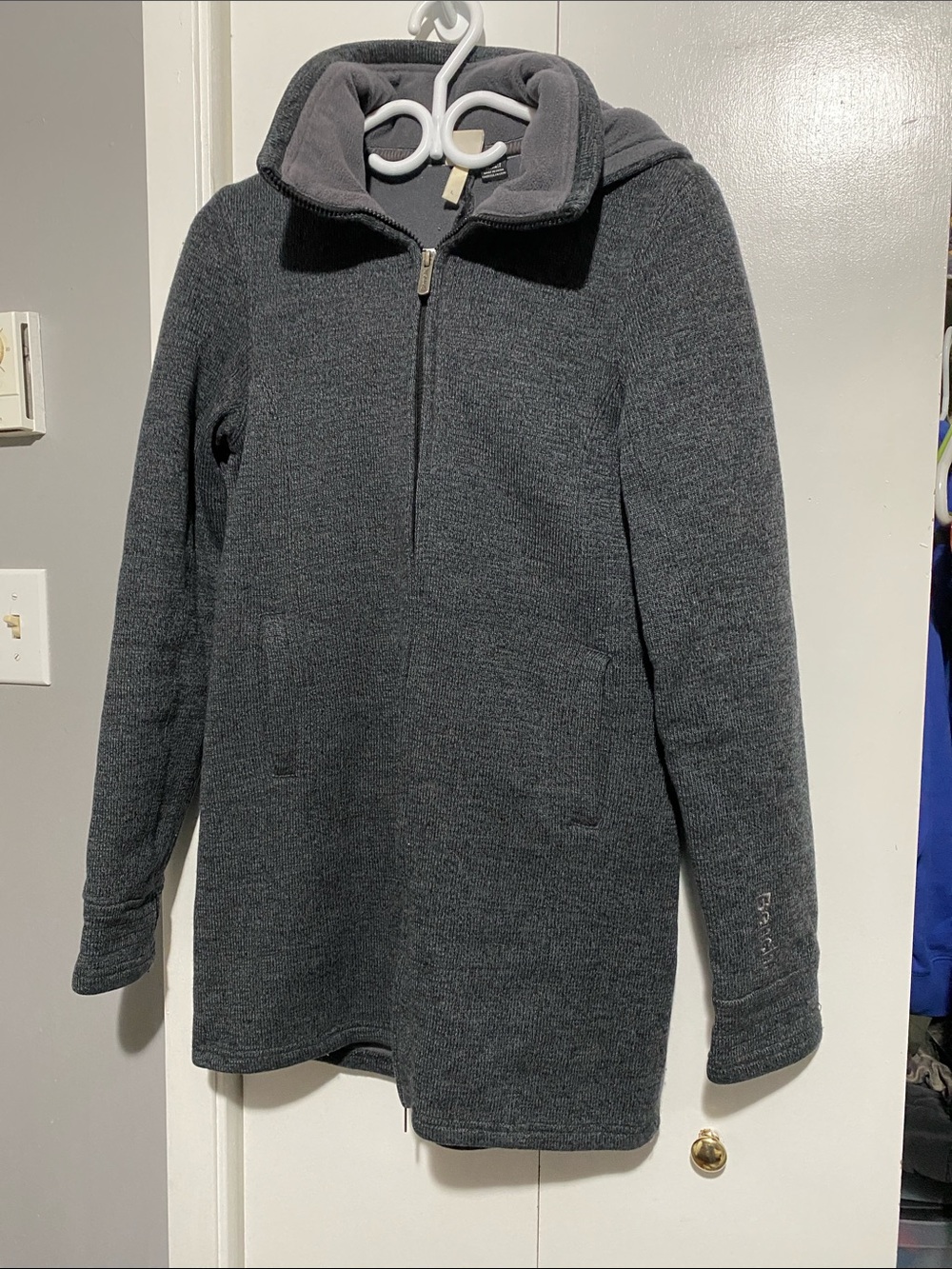 Bench Charcoal Gray Fleece Pullover